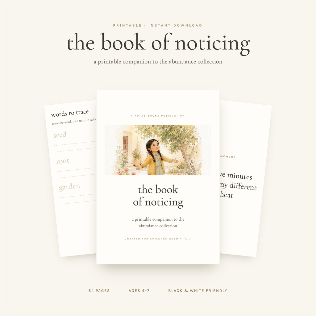 The Book of Noticing