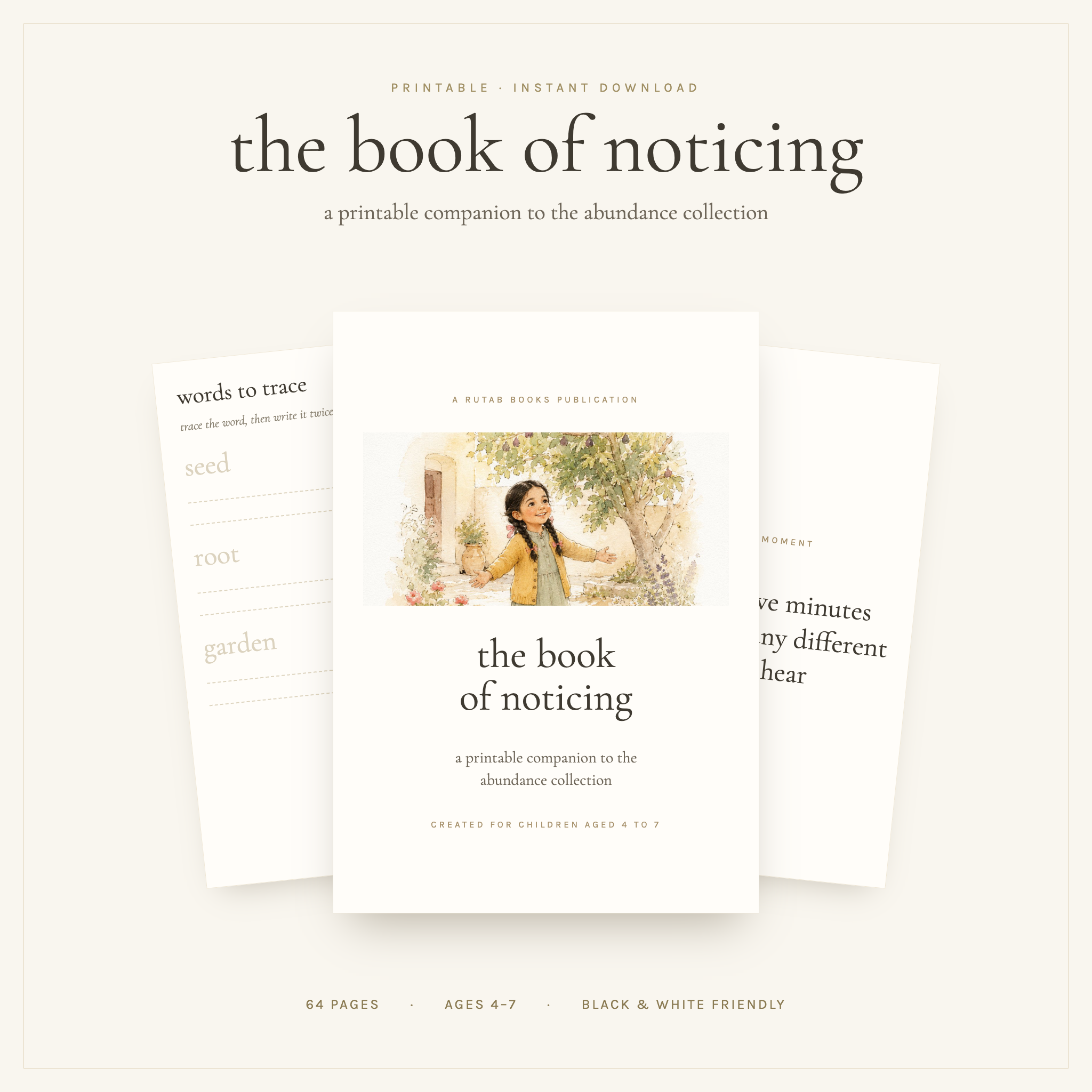 The Book of Noticing