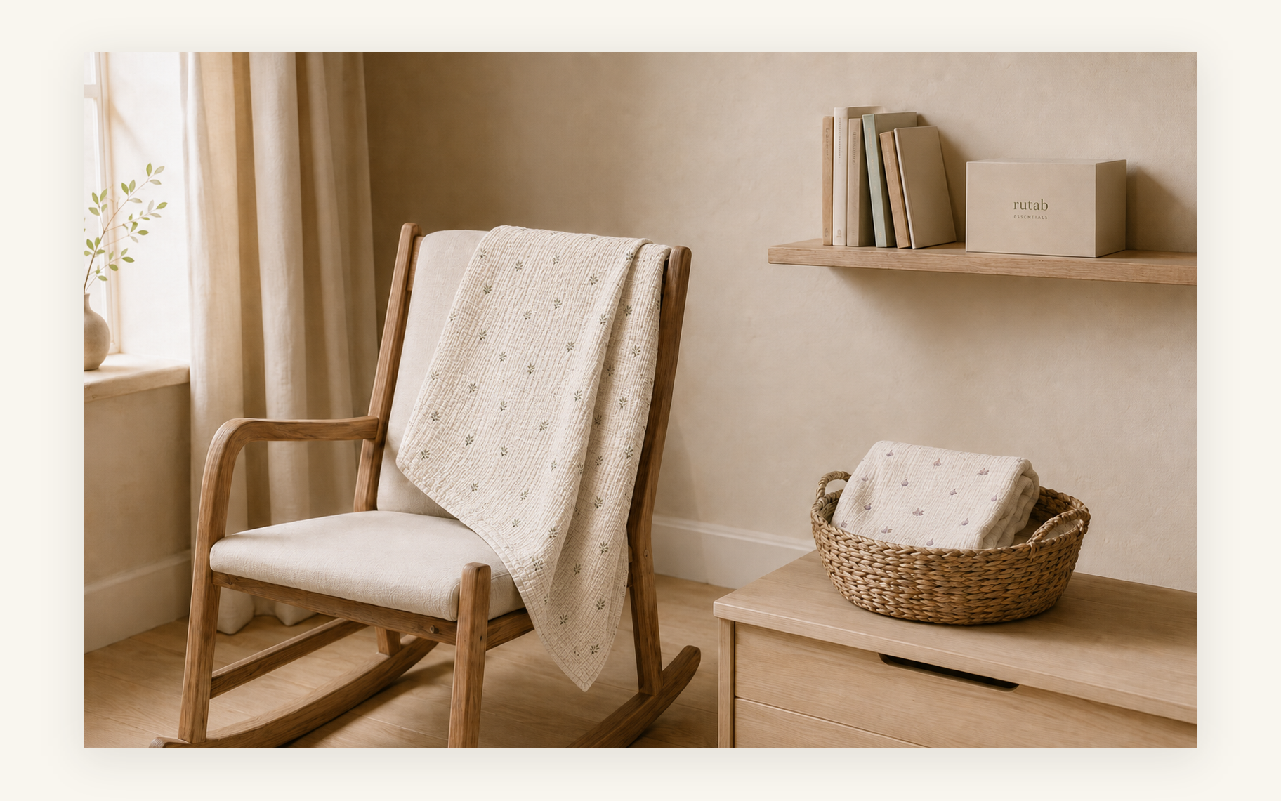 Fig & Olive Muslin Swaddle Set