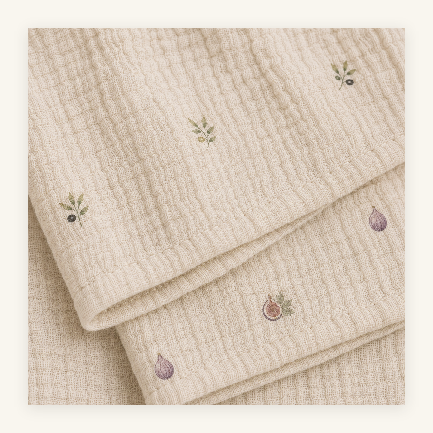 Fig & Olive Muslin Swaddle Set