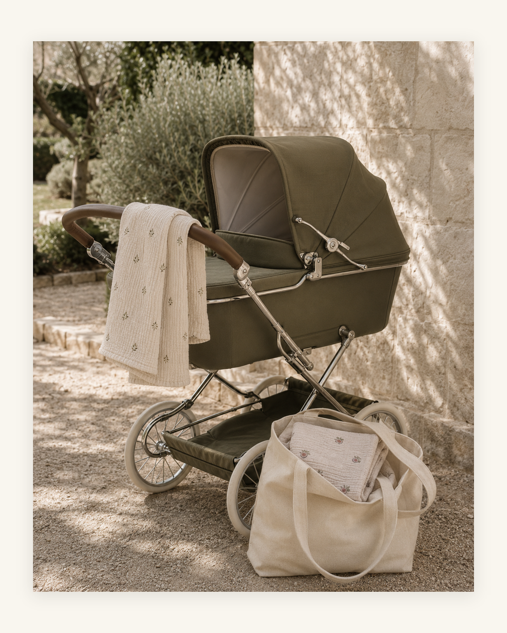 Fig & Olive Muslin Swaddle Set