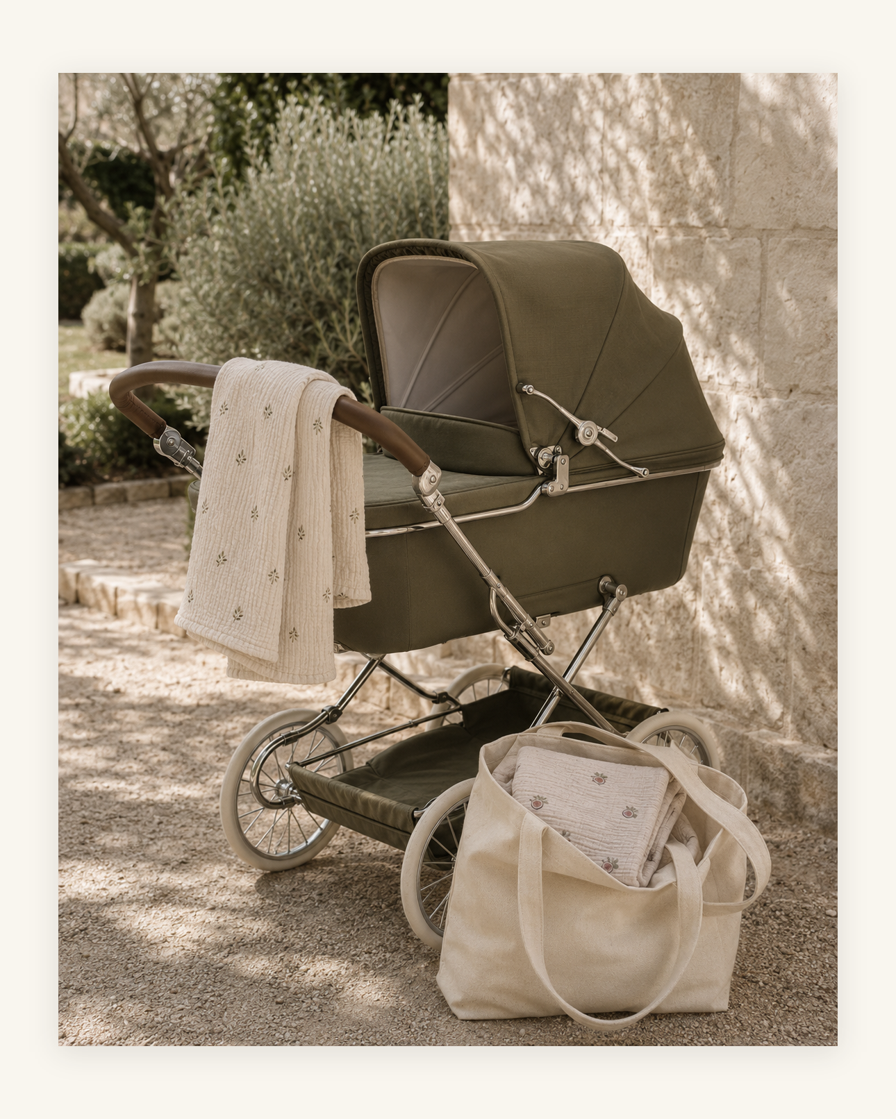Fig & Olive Muslin Swaddle Set