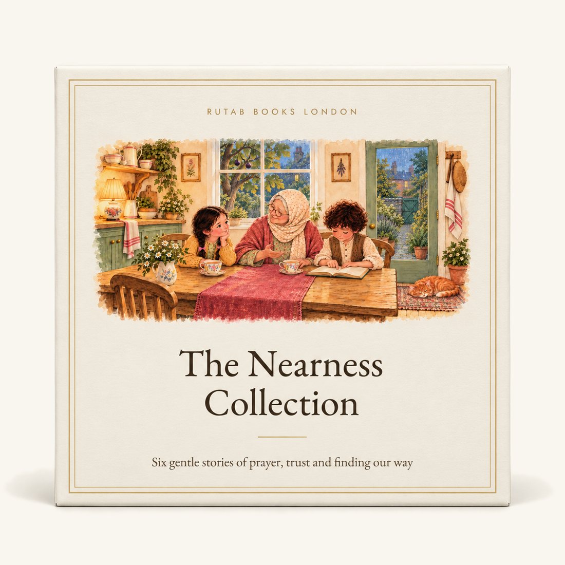 The front of The Nearness Collection slipcase